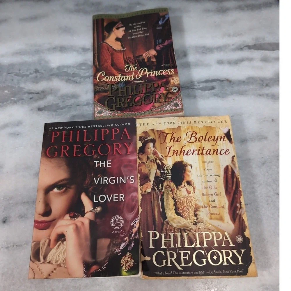 Philippa Gregory Tudor Novels. Virgin Lover Constant Princess Boleyn Inheritance
